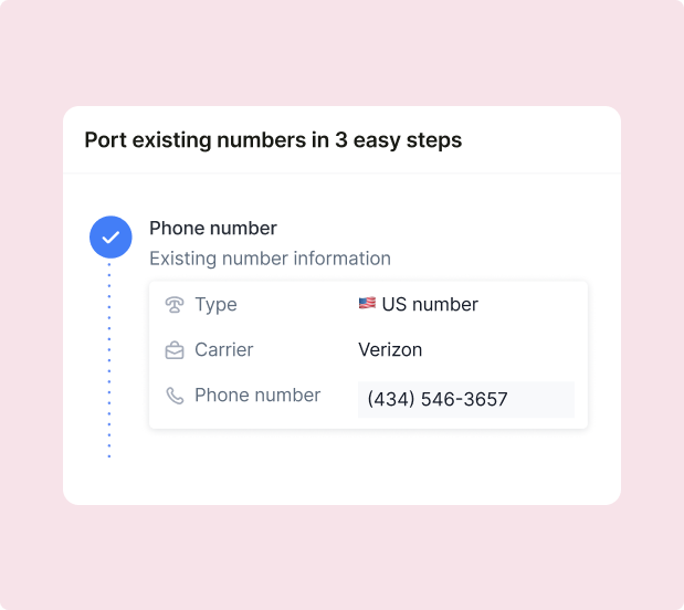 Port your number at any time
