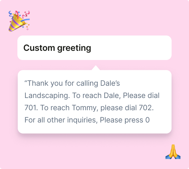 iTeleCenter professional voicemail greetings