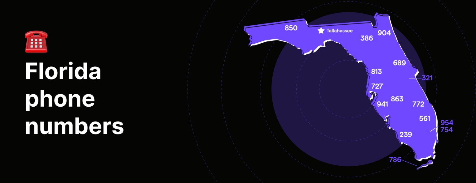 Florida Phone Numbers Get Local Area Codes 239, 305, 321, 352, 386