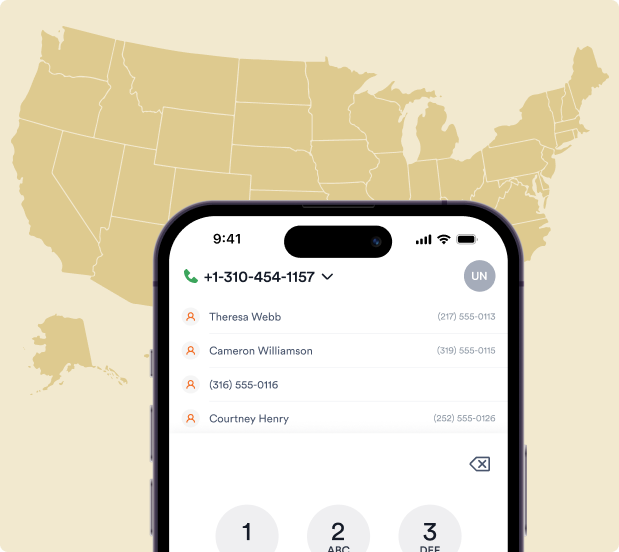 Get a VoIP cell phone number for business with iTeleCenter