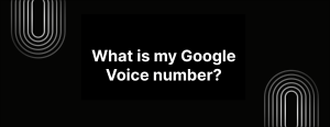 What is my Google Voice Number?