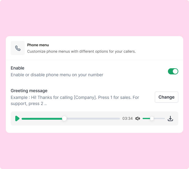 Get an auto attendant phone system for small business with iTeleCenter