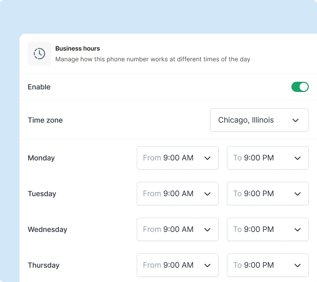 iTeleCenter features VoIP