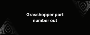Port your number from Grasshopper