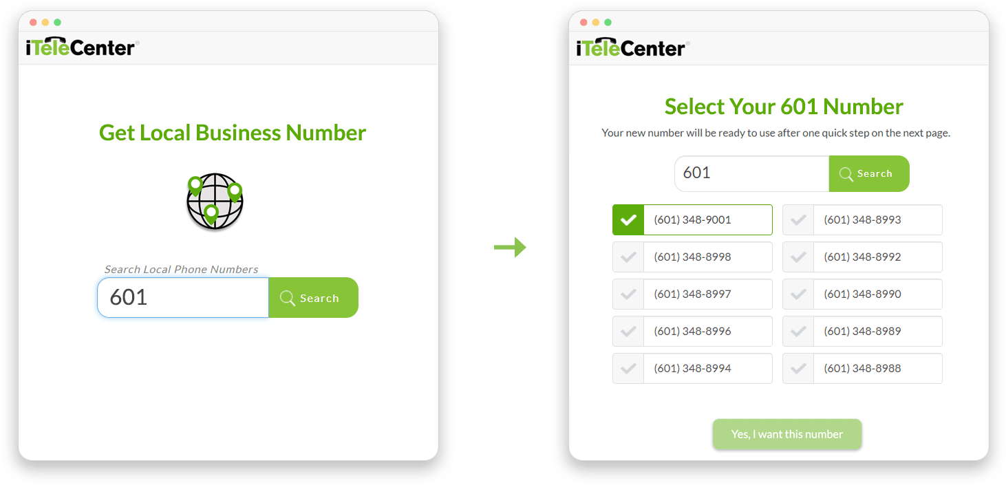 Mississippi Phone Numbers Buy Local Area Codes 601, 662, 228 and 769