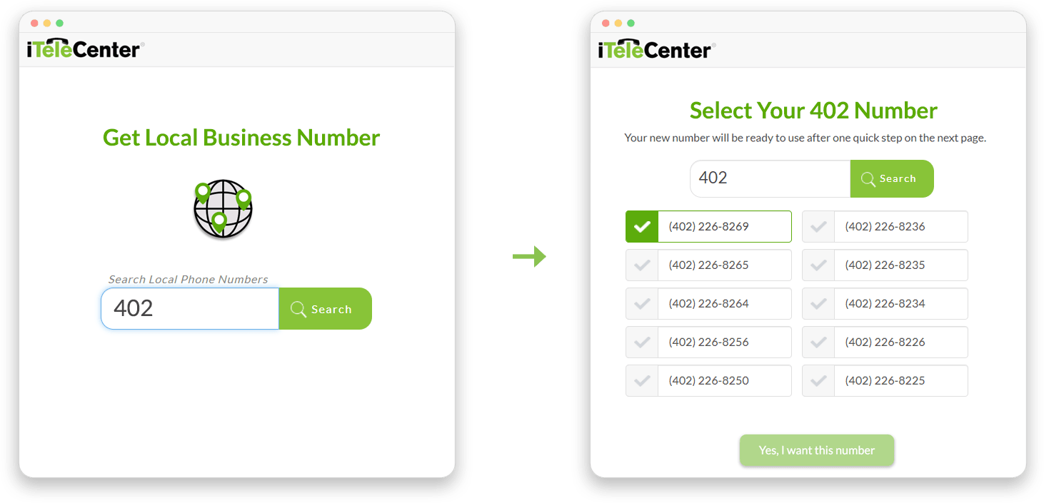 Nebraska Phone Numbers Buy Local Area Codes 308, 402 and 531